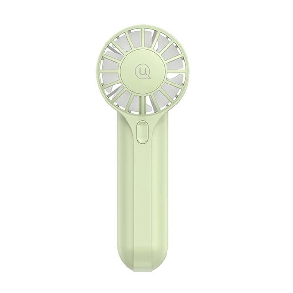 Mini Kannan Pöytä Fan 3 Nopeutta Kompakti Lataus 1200mAh Usams Vihreä Grön