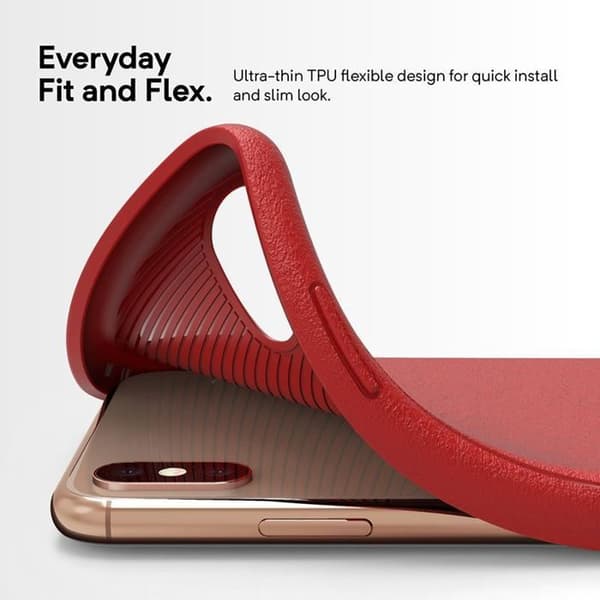 Caseology Vault-etui til iPhone Xs Max (Rød)