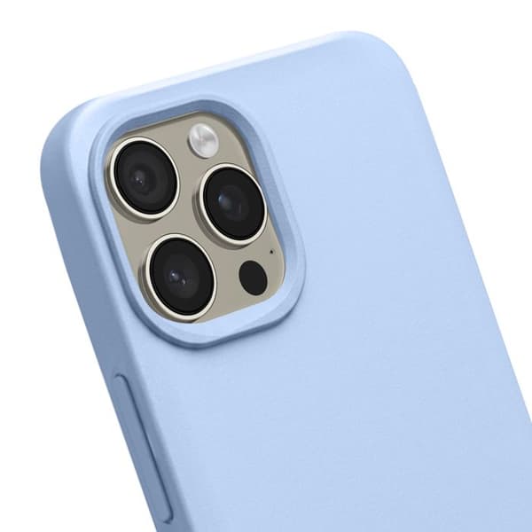 Cover til iPhone 16 Pro Max RHINOSHIELD SolidX Stødabsorberende kompatibel med Magsafe Lys blå Blå