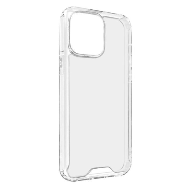 Cover til iPhone 15 Pro Hard Back Corners Bumper Stødsikker Gennemsigtig Vit