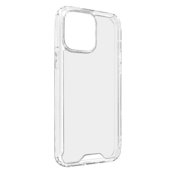 iPhone 15 Pro - AVIZAR - Kova - Iskunkestävä - Kirkas - Moderni Vit