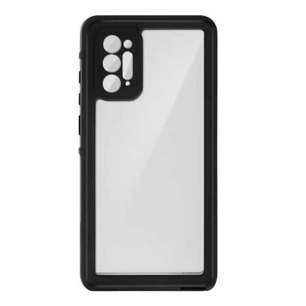 Etui til Samsung Galaxy Note 20 - REDPEPPER - Vandtæt 2m - Skærmfilm - Sort Svart