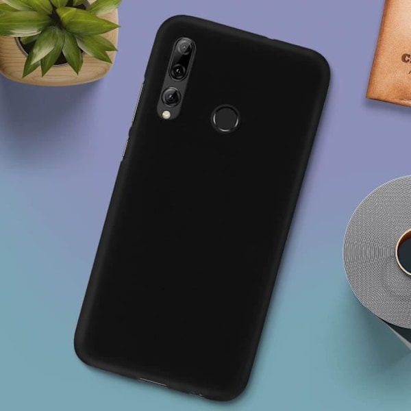 Coque - AVIZAR - Huawei P Smart plus 2019 - Silikon Antichock - Ultra tunn - Svart Svart
