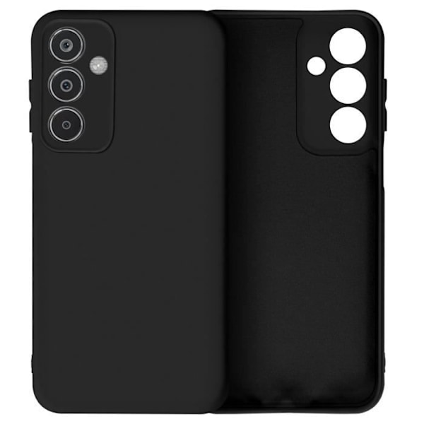 Coque - AVIZAR - Samsung Galaxy M35 - Semi-rigide - Soft-touch - Anti-spår Svart Svart