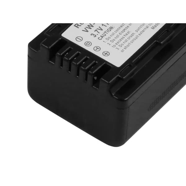 Batteri til Panasonic Camcorder VW-VBK180 Li-ion 3.7V 1700mAh 6.3Wh