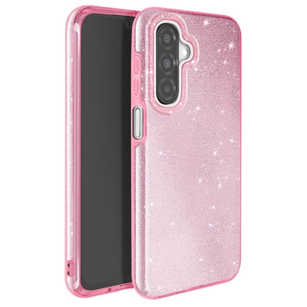 Coque - Samsung - Galaxy A26 - Pailletter - Stötabsorberande - Ljusrosa Ros