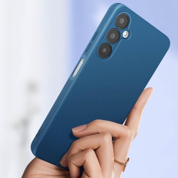 Fodral till Samsung A25 5G - MYWAY - Matt Soft Touch Finish - Blå Blå