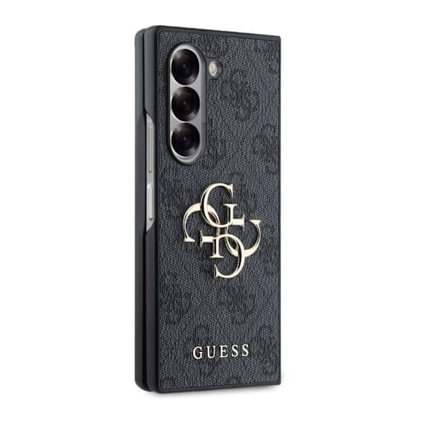 Coque bakre för Samsung Galaxy Z Fold 6 med Elegant 4G-mönster i Grå Guess Grå