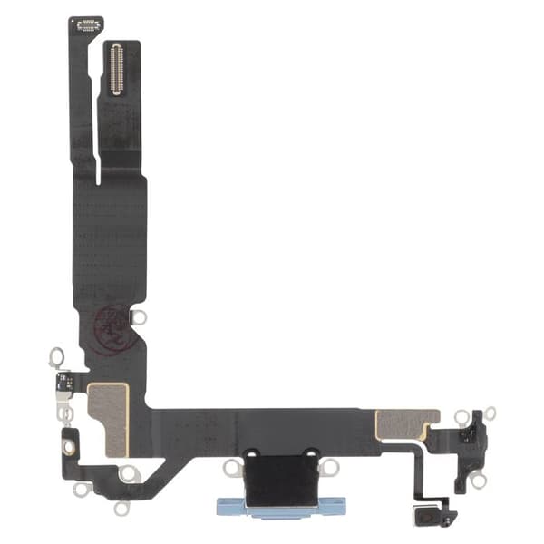 USB-C-latausliitin iPhone 17:lle sisäänrakennetulla mikrofonilla, vaaleansininen Blå