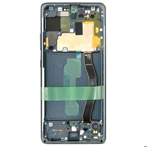 Täydellinen Block Samsung Galaxy S10 Lite LCD-näyttö Kosketuslasi Alkuperäinen Musta Svart