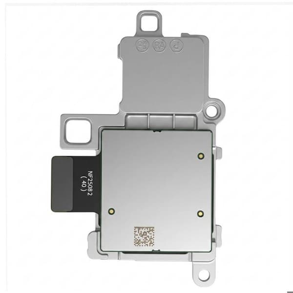 Erstatningskamera til Galaxy S25 Edge Service Pack Samsung Sort / Sølv 200MP Svart