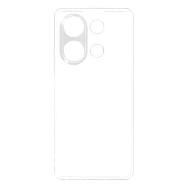 Kotelo Xiami Redmi Note 13 4G Soft Silicone Slim Design, läpinäkyvälle Transparent