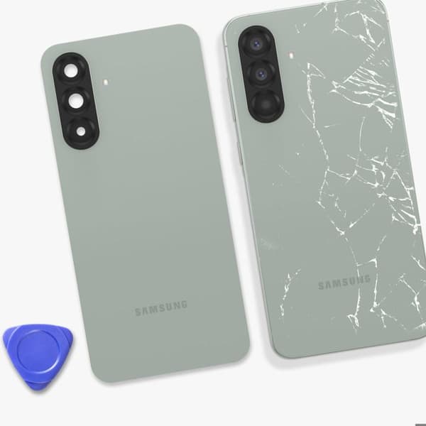 Batteri Cache - SAMSUNG - Galaxy A56 - Olivengrøn - Indbygget klæbende - Service Pack Olivgrön