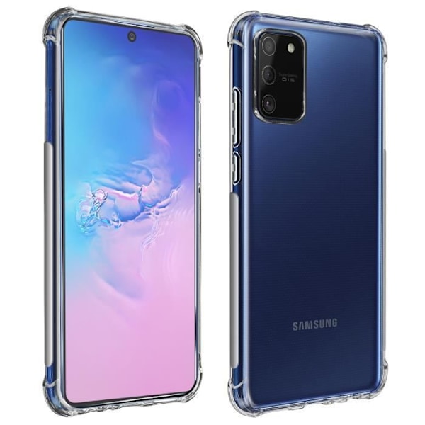 Beskyttelsespakke - AVIZAR - Samsung Galaxy S10 Lite - Blød TPU-cover - Hærdet glas - 360°