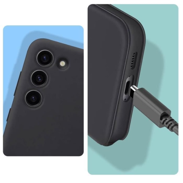 Cover til Galaxy S23 Plus Clear View Window Cover Original Black