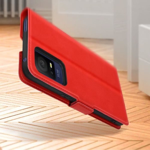 TCL 408 og TCL 406 Slim Case Red Case