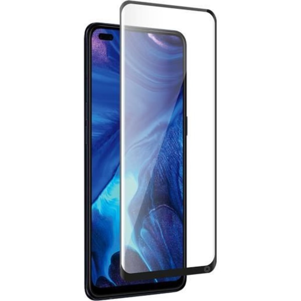 Original 2.5D hærdet glas skærmbeskytter med livstidsgaranti til Oppo Reno 4Z Force Glass