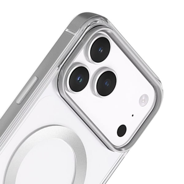 iPhone 17 Pro Max MagSafe Cover Metal Stødabsorberende 2m Premium FORCE CASE Grå Grå