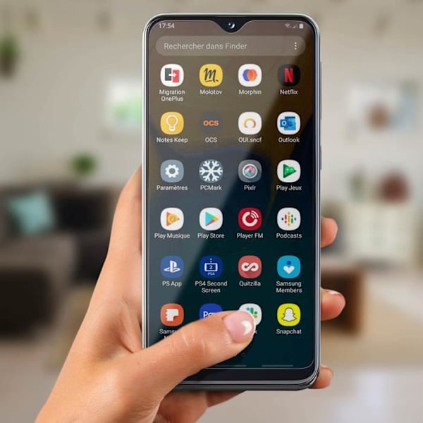 Kalvo Samsung Galaxy A20e Joustava Lasinen Näytönsuoja 9H Iskunkestävä Läpinäkyvä Transparent