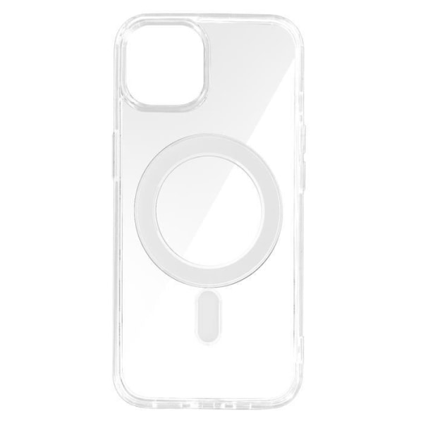 Magsafe cover til iPhone 14 Bi-materiale Swissten Transparent