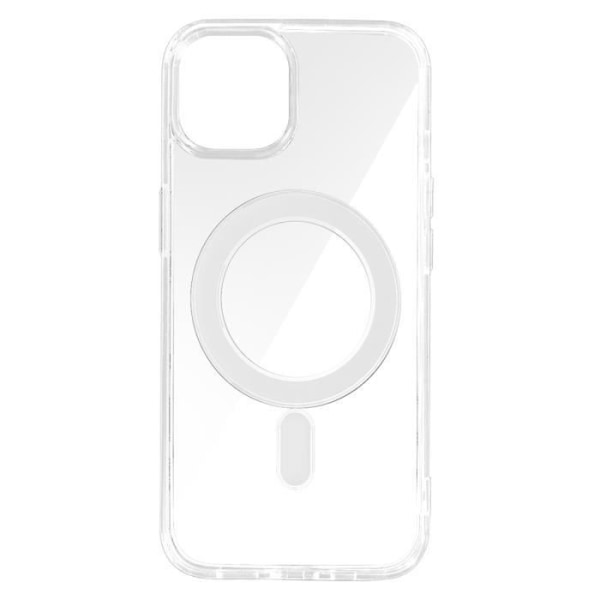 Magsafe-kotelo iPhone 14:lle Bi-material Swissten Transparent Transparent
