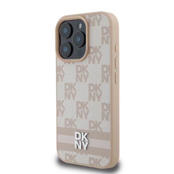 Coque - DKNY - iPhone 16 Pro Max - Elegantti - Liukumaton - Iskunkestävä ja naarmuuntumaton Rosa