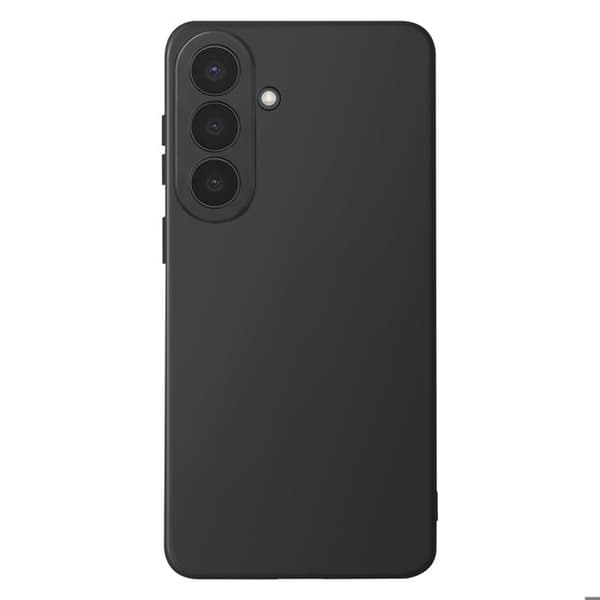 Silicone Cover til Galaxy S26 Plus i Robust Sort Svart