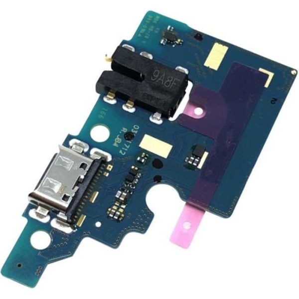Opladerconnector Samsung Galaxy A51 USB type C og Micro og Jack 3.5mm grå Grå