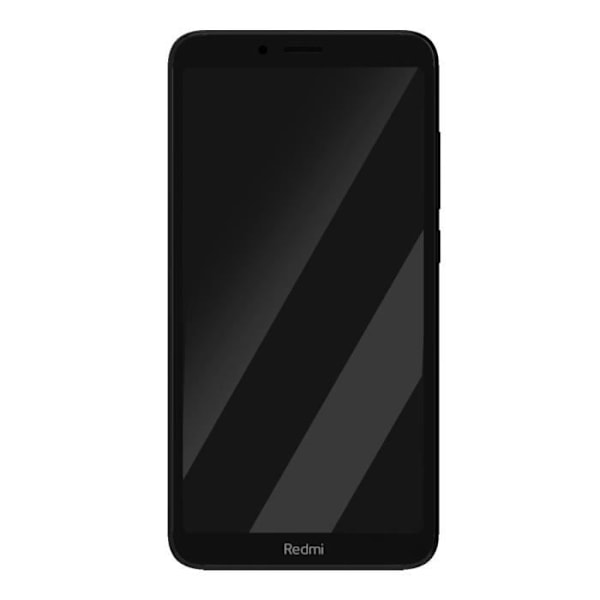 Skærm til Xiaomi Redmi 7A - XIAOMI - LCD + Touchscreen + Ramme - Sort Svart