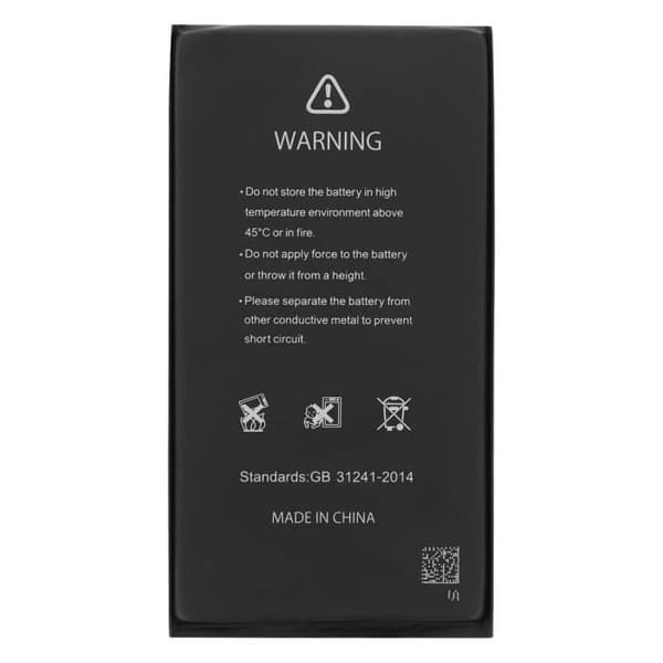 Batteri - AVIZAR - BAT-BMS-15M - 4383mAh - Lithium Ion - iPhone 15 Plus Svart