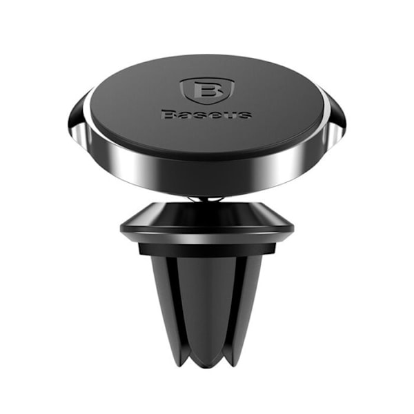 Telefonstativ - BASEUS - Small Ear - Installation i ventilationsgitter - Rotation 360° - Sort Svart