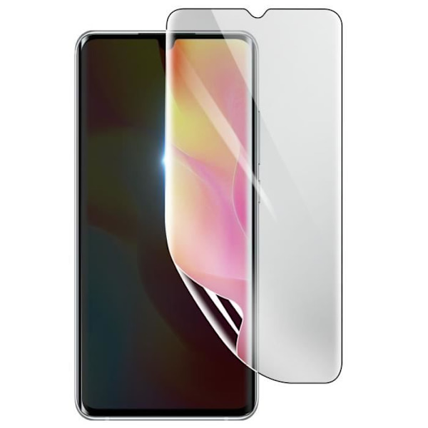 Skyddsfilm - 3MK - Xiaomi Mi Note 10 Lite - Stötsäker Hydrogel - Transparent - Reptålig Transparent
