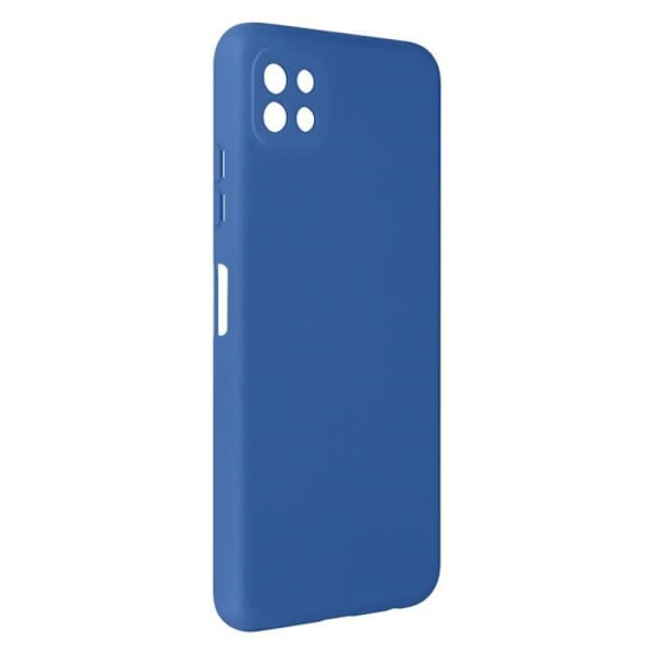 Skyddsskal - AVIZAR - Samsung Galaxy A22 5G - Halvstyv silikon - Soft Touch - Blå Blå