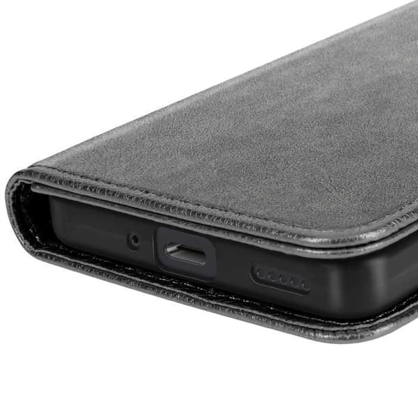 Fodral med Ficka - Xiaomi - Redmi Note 14 4G - Grå - Videostöd - Magnetflik Grå