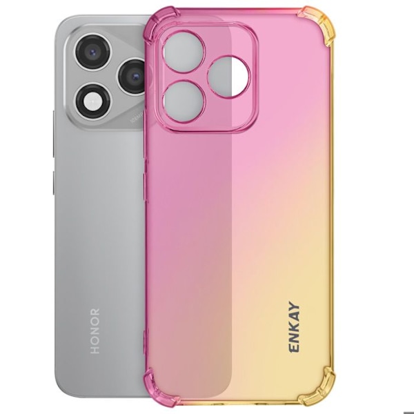 Skal för Honor 400 Lite Mjuk Med Förstärkta Hörnor Design Gradient Enkay Rosé Champagne