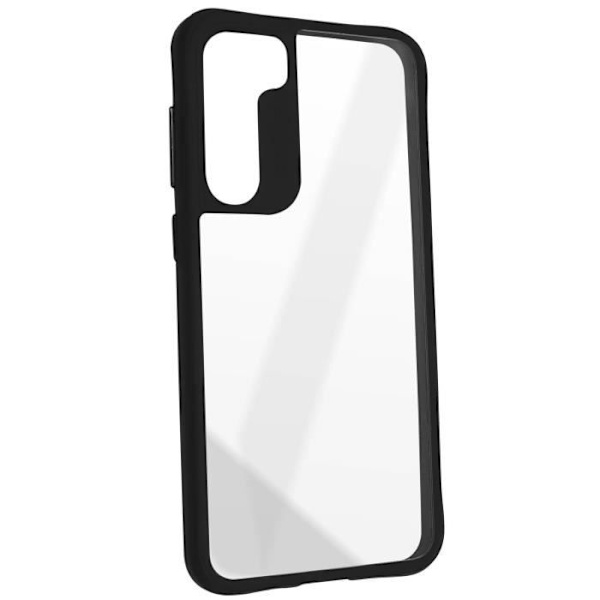 Suojakuori Samsung Galaxy S23 Plus - 3MK - Satin Armor Case+ - Putoamista estävä 1,85 m - Musta Contour musta