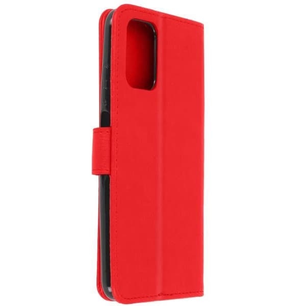 Etui - Xiaomi - Redmi Note 10 Pro - Blød - Magnetisk - Rød Röd