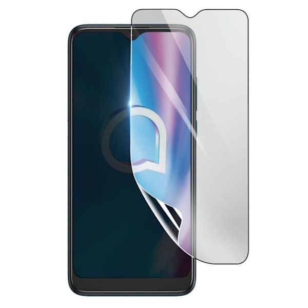 Skärmskydd - 3MK - Alcatel 1SE 2020 - Stötsäker Hydrogel - Transparent - Reptålig Transparent