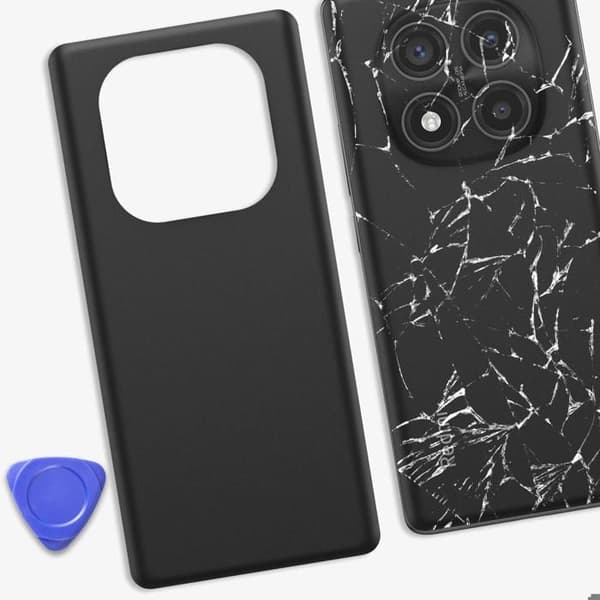 Batteri Cache för Redmi Note 14 Pro 4G Kompatibel Svart Svart