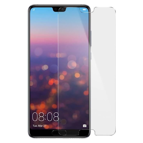 Huawei P20 Pro Skærmbeskytter Film - AVIZAR - 9H fleksibelt glas - Stødsikker - Gennemsigtig hvid Vit