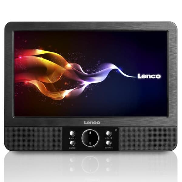 Lenco MES-415 - USB DVD-afspillere Duo bærbare - Sort