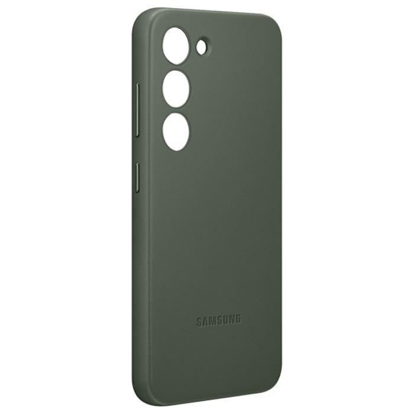 Läderfodral för Galaxy S23 Plus Original Samsung Series Läderfodral Grönt
