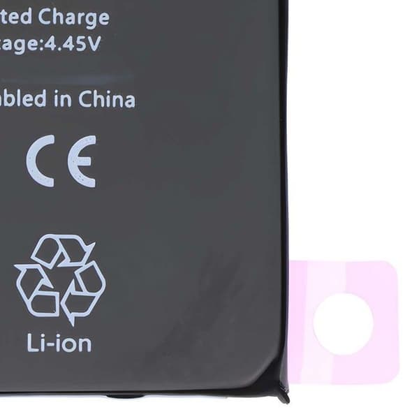 Batteri - AVIZAR - iPhone 12 Pro Max - Li-Polymer 3687mAh - 3,83V - Diagnostiserbar Svart