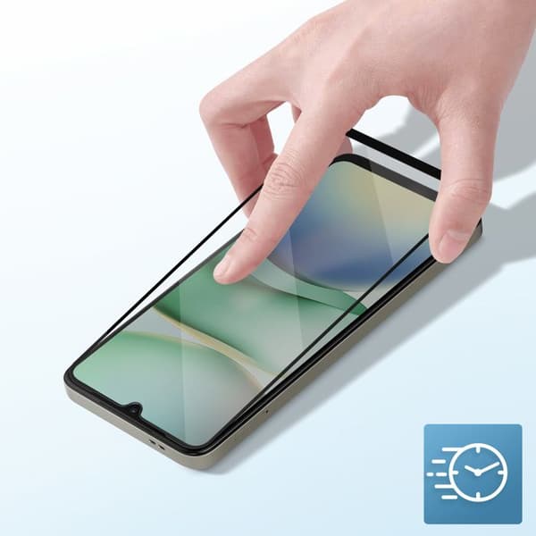 Sikkerhedsglas til Xiaomi Redmi A5, ridsefast, sort