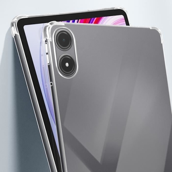 Iskunkestävä joustava suojakuori, vahvistetut kulmat, läpinäkyvä Xiaomi Redmi Pad Pro:lle Transparent