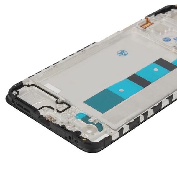 AVIZAR Central Chassis til Xiaomi Redmi Note 12 4G - Mørkegrå - Onyx Grå Onyx grå