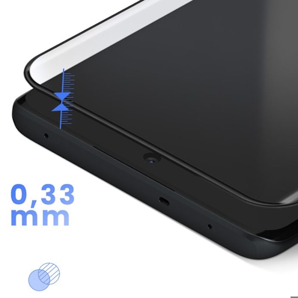 Hærdet glas til Realme 14 Pro Plus Hårdhed 9H Faset Dux Ducis Sort Svart