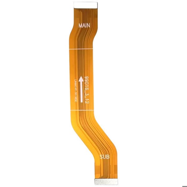 Erstatningsbånd - AVIZAR - Xiaomi Poco X7 - Hovedforbindelse Flex - Gul - 10g Gul