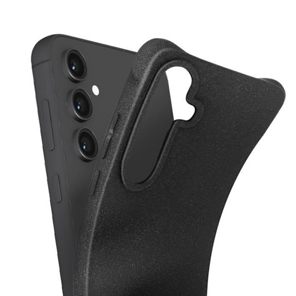 Coque til Samsung Galaxy S24 FE Silikone Antikraft Kanter Bumper iMak Sort Svart