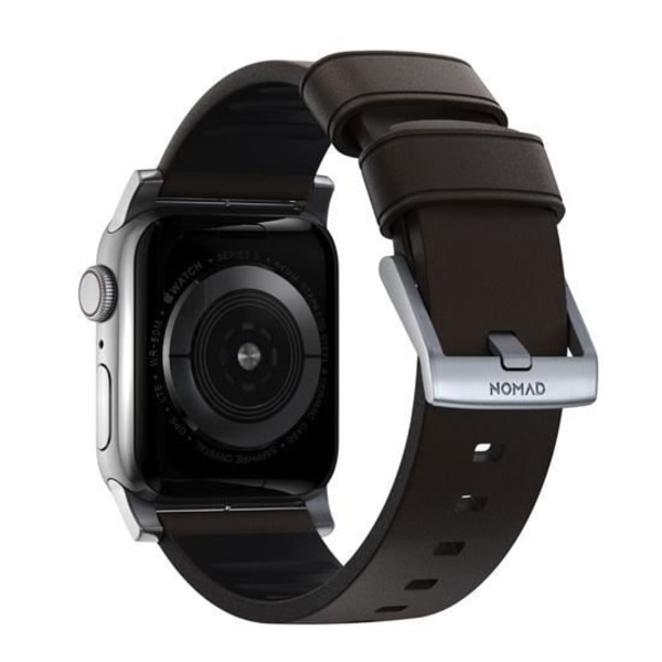 Apple Watch Nomad Active Pro-rem för Apple Watch 42/44mm Grå/Brun